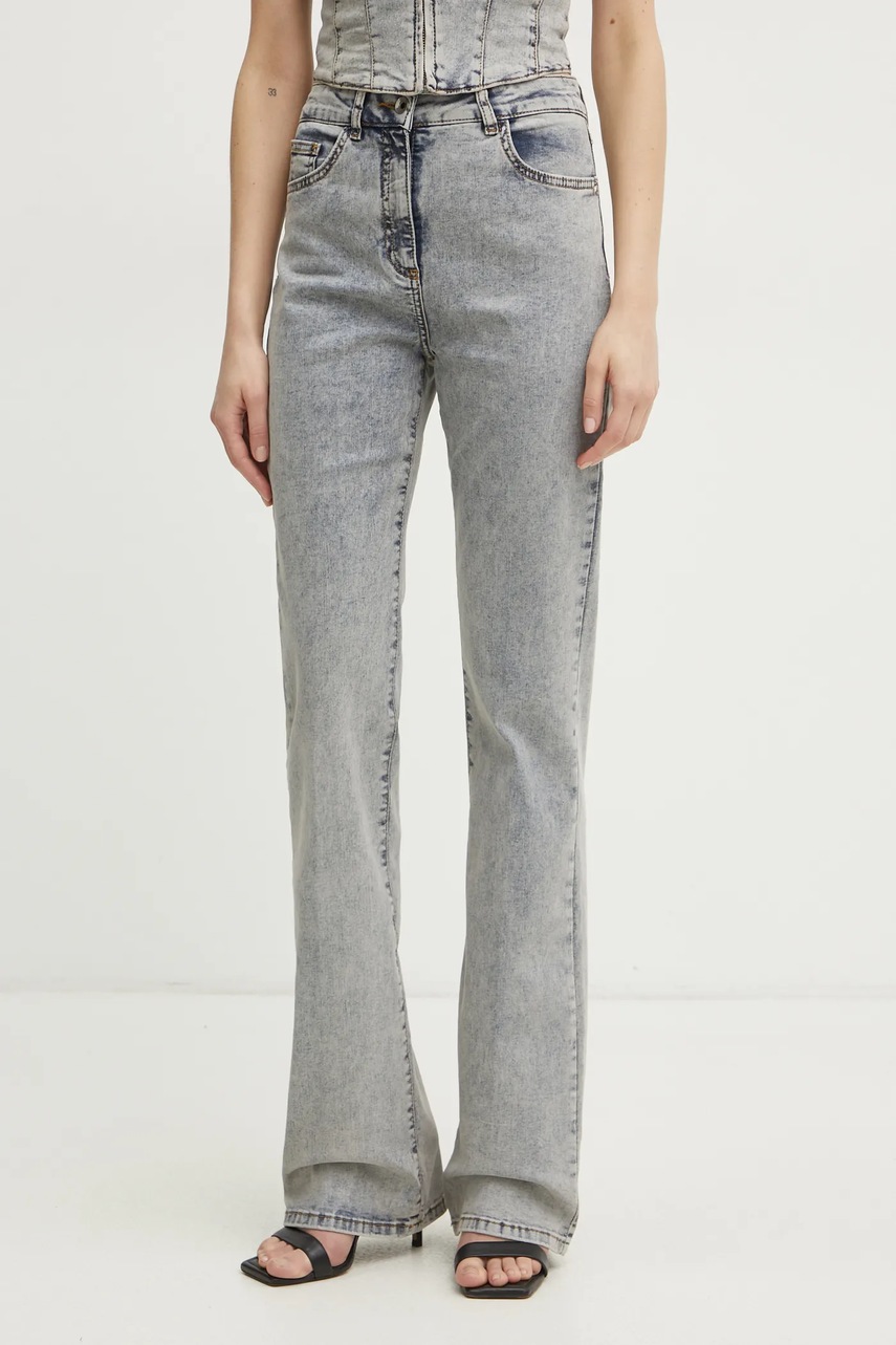 Levně Džíny Patrizia Pepe dámské, high waist, 8P0703 D092
