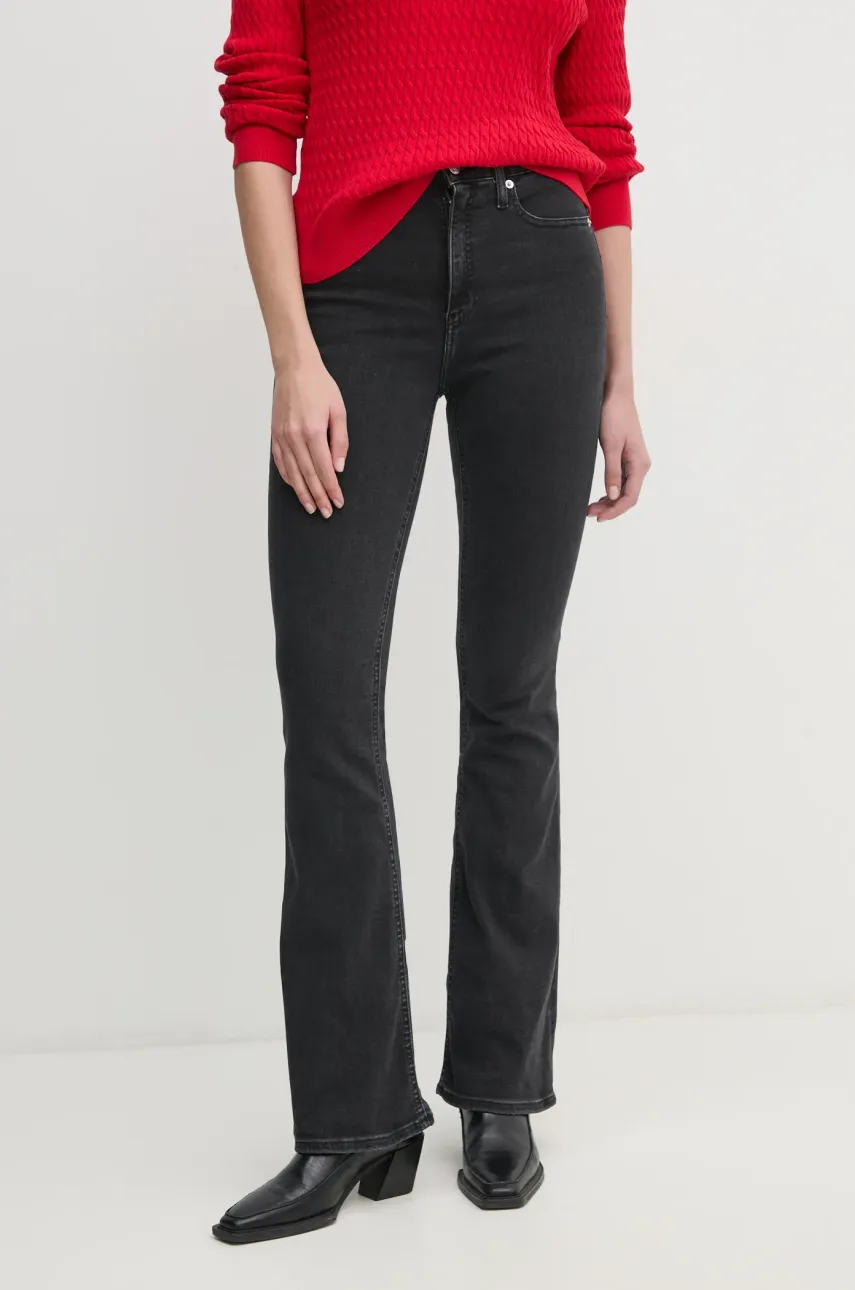 Levně Džíny Calvin Klein Jeans dámské, high waist, J20J224487