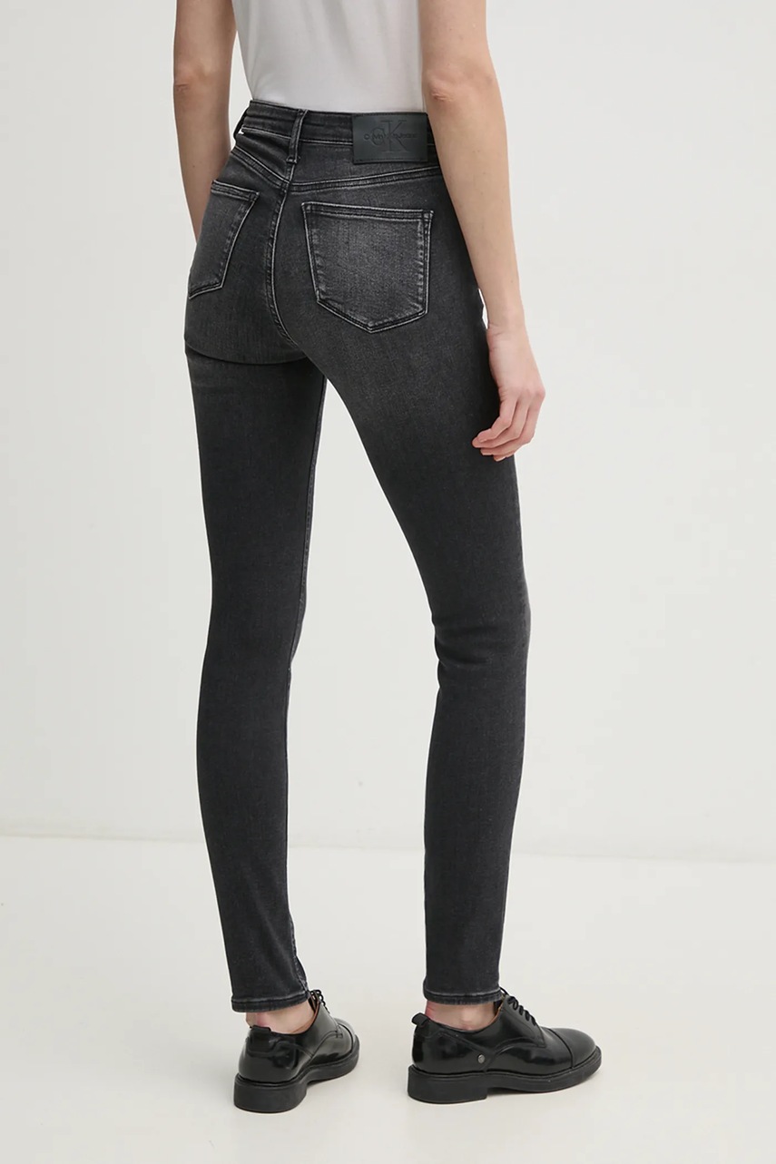 Джинси Calvin Klein Jeans жіночі колір чорний J20J224493 
