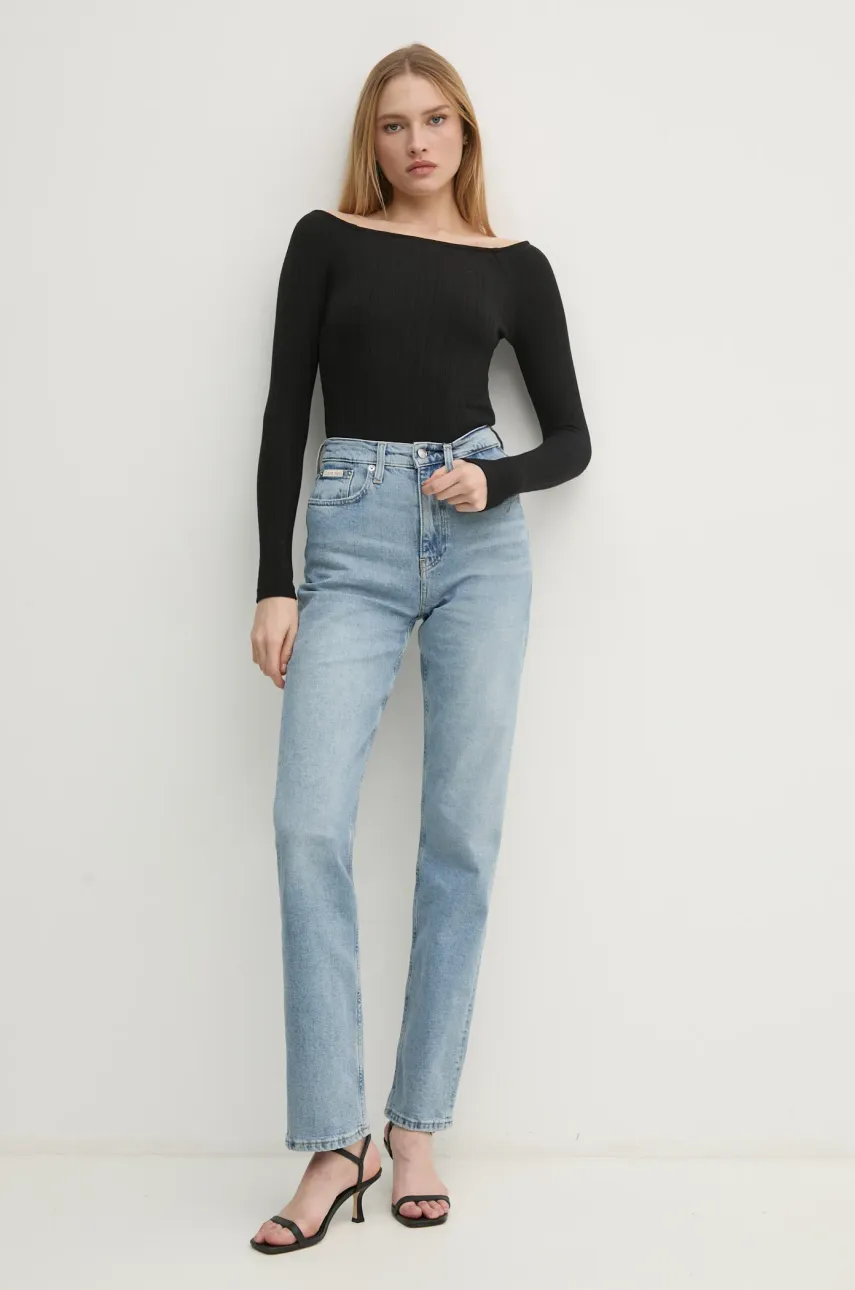 Джинсы Calvin Klein Jeans женские высокая посадка J20J224501 Джинсы Calvin Klein Jeans женские высокая посадка J20J224501