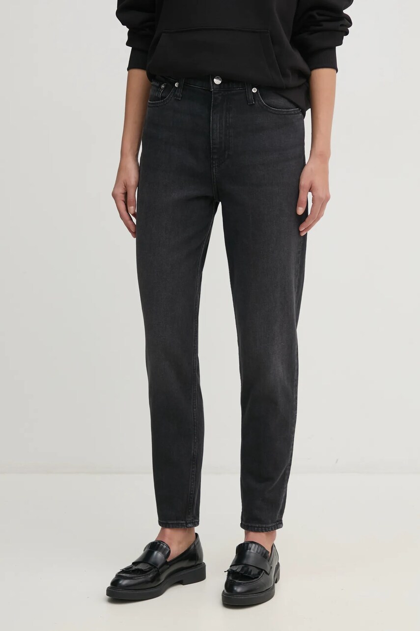 Levně Džíny Calvin Klein Jeans dámské, high waist, J20J224518