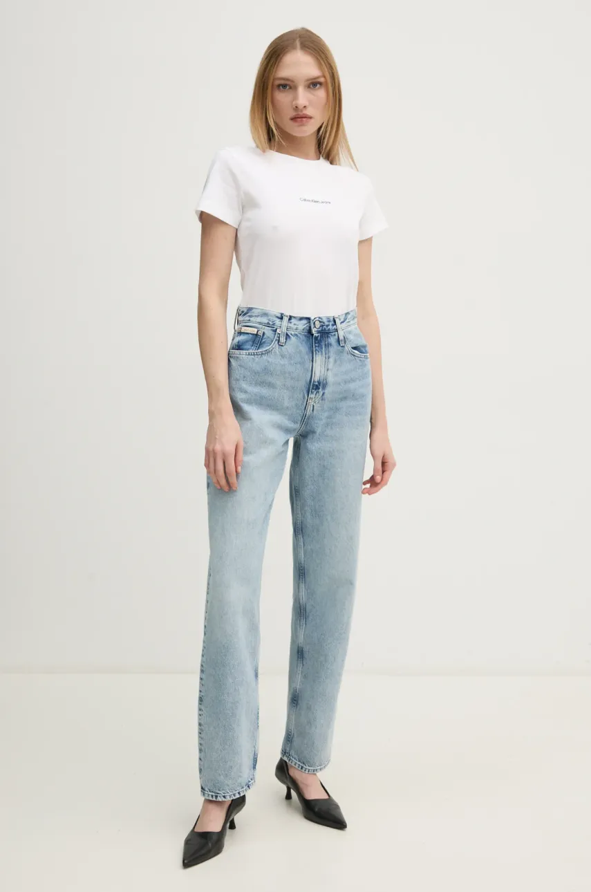 Джинсы Calvin Klein Jeans женские высокая посадка J20J225002 Джинсы Calvin Klein Jeans женские высокая посадка J20J225002