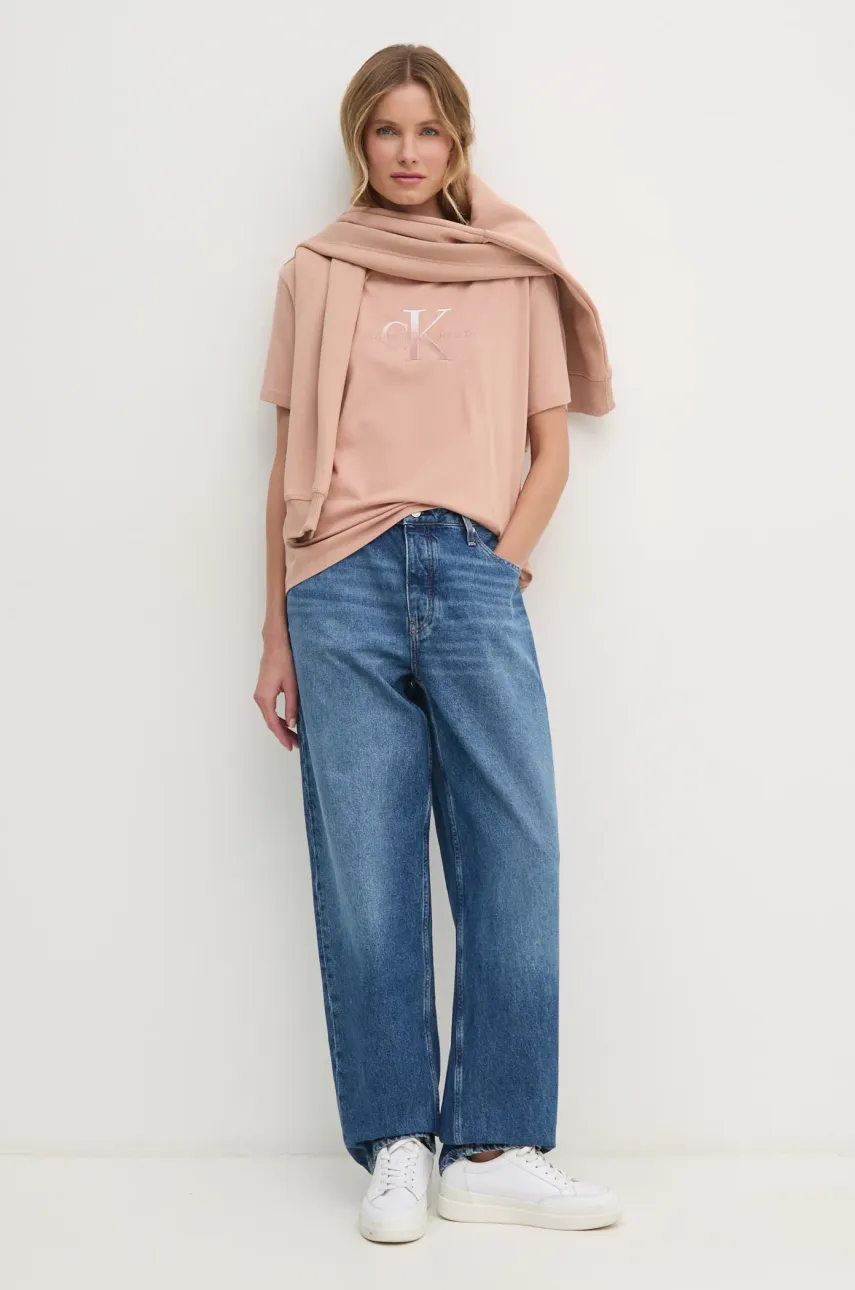 Джинсы Calvin Klein Jeans женские высокая посадка J20J225069 Джинсы Calvin Klein Jeans женские высокая посадка J20J225069