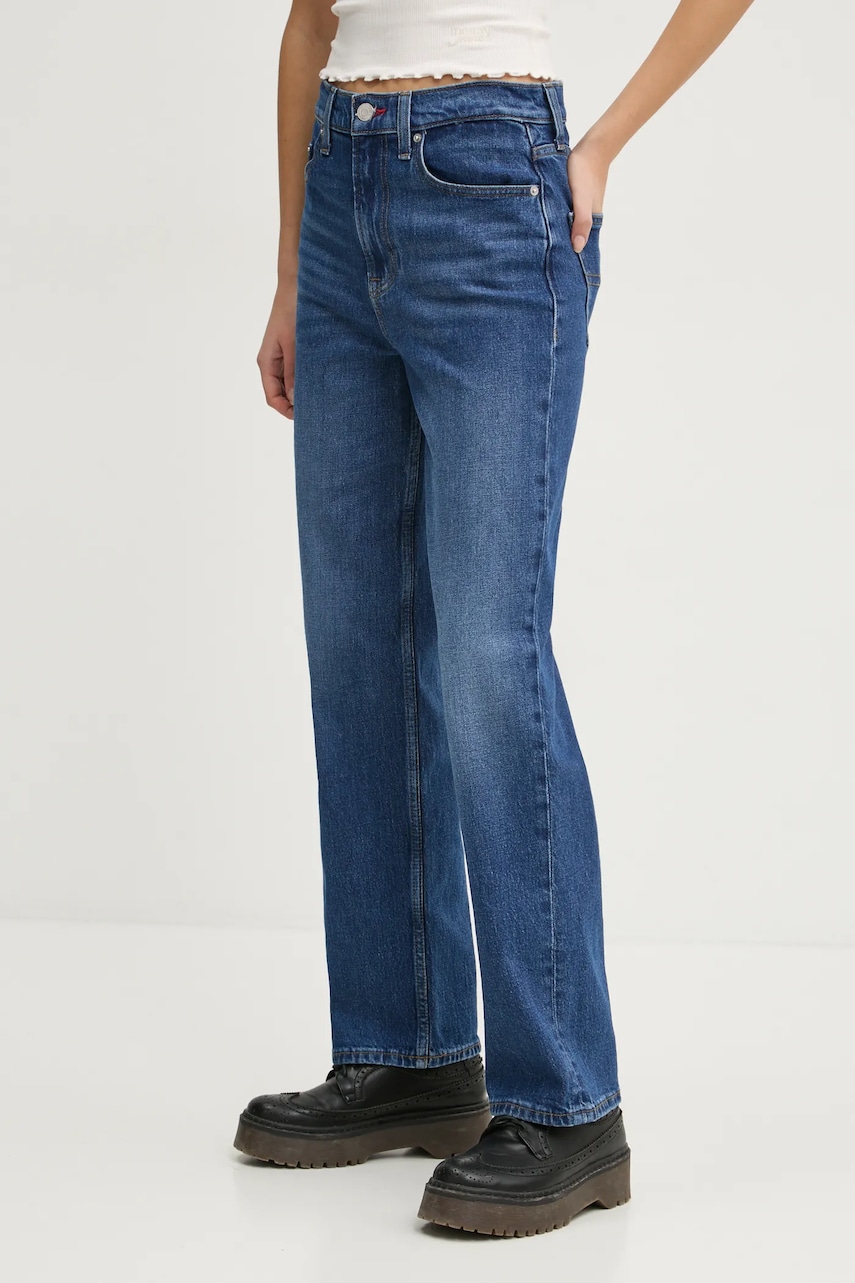 Tommy Jeans jeansi femei high waist, DW0DW19567 Tommy Jeans jeansi femei high waist, DW0DW19567