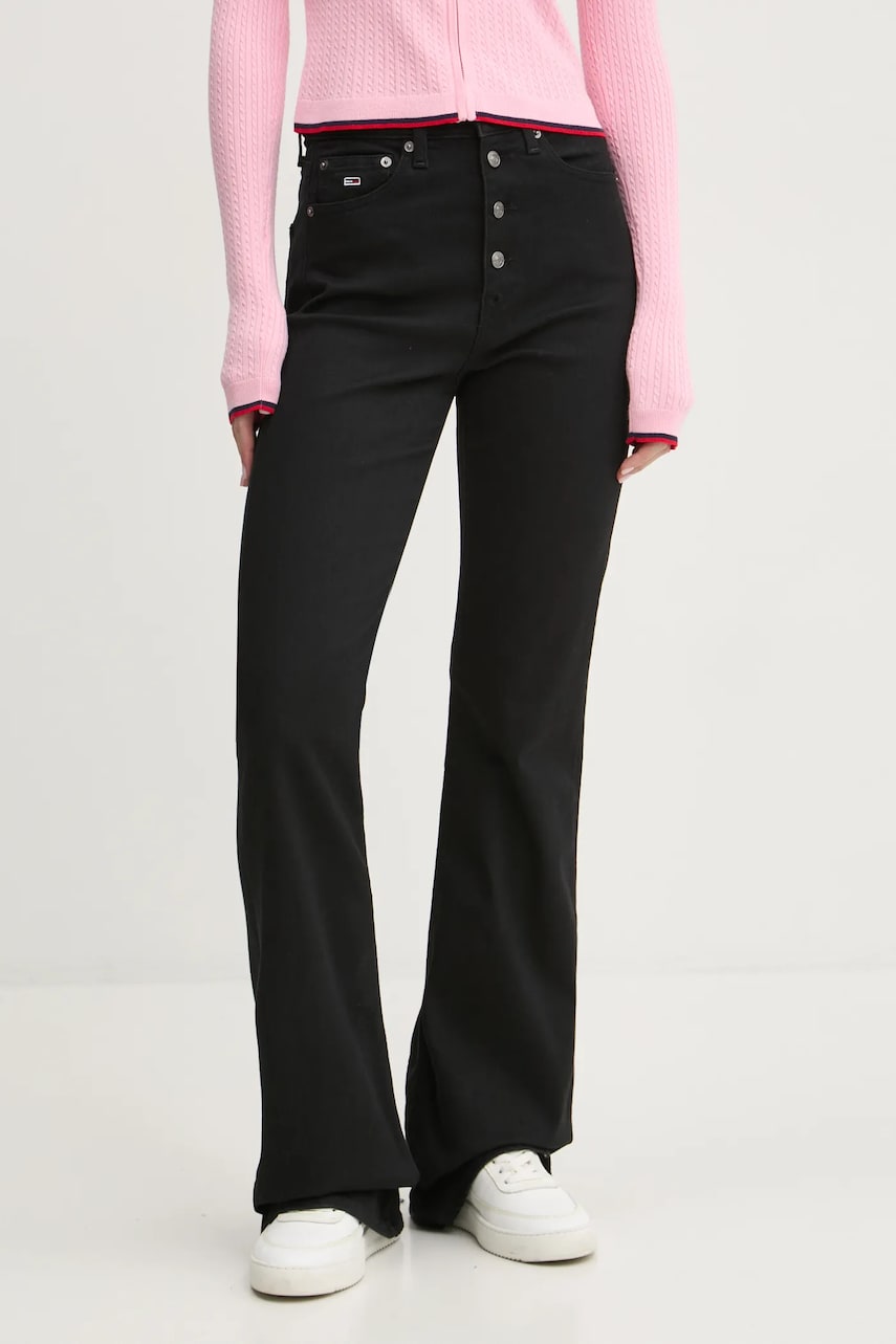 Tommy Jeans jeans femei high waist, DW0DW19573 Tommy Jeans jeans femei high waist, DW0DW19573