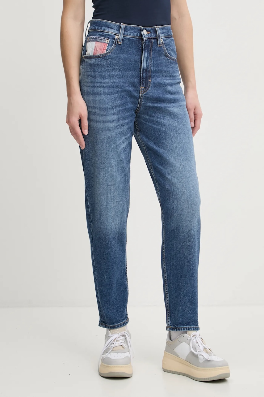 Tommy Jeans jeansi femei high waist, DW0DW20224