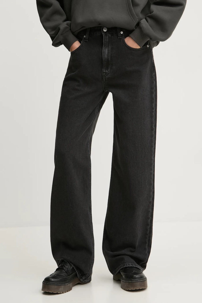 Tommy Jeans jeans femei high waist, DW0DW20455