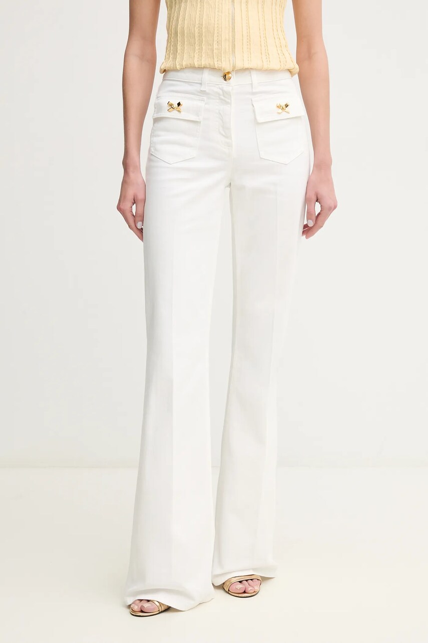 Elisabetta Franchi jeans femei high waist, PJ93N51E2