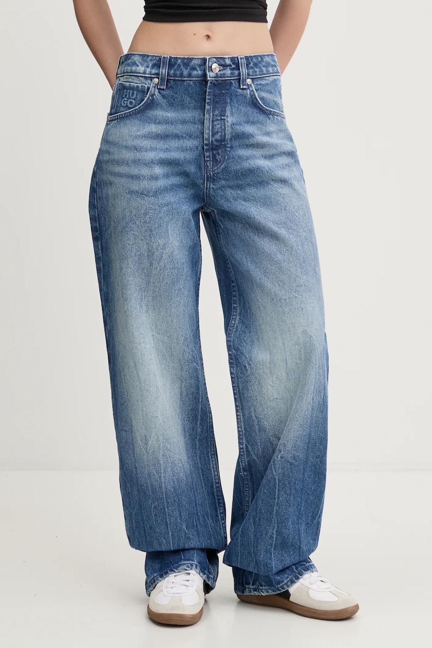 HUGO jeansi femei high waist, 50530316