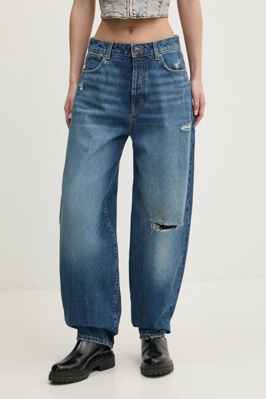 HUGO jeansi femei high waist, 50530324