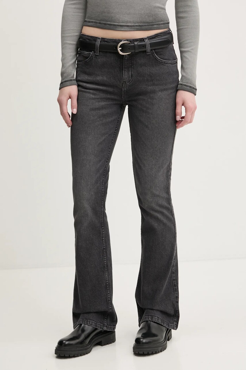 Levně Džíny Guess Jeans dámské, medium waist, W5RA1S D5M71