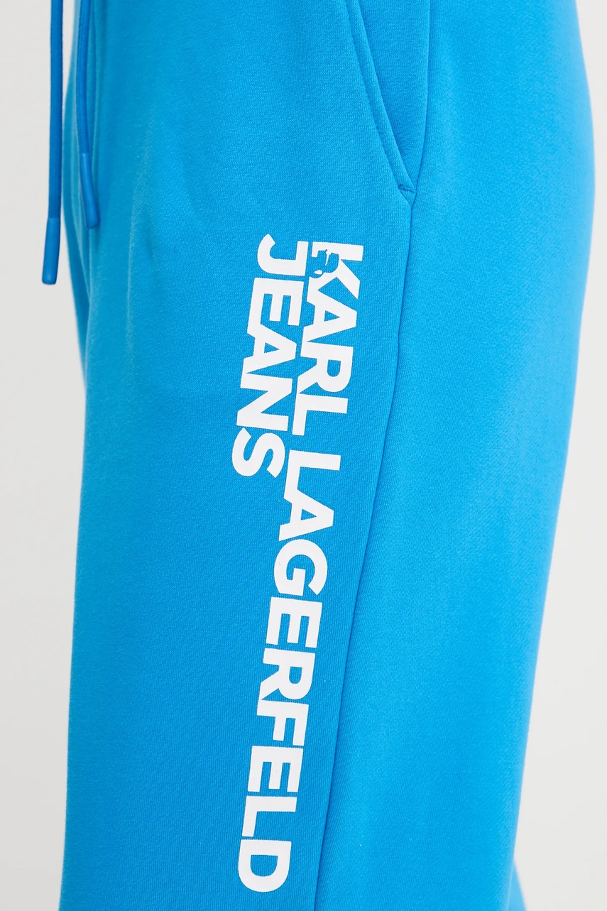 Karl Lagerfeld Jeans melegítőnadrág nyomott mintás, A1W10058 termék 2. képe