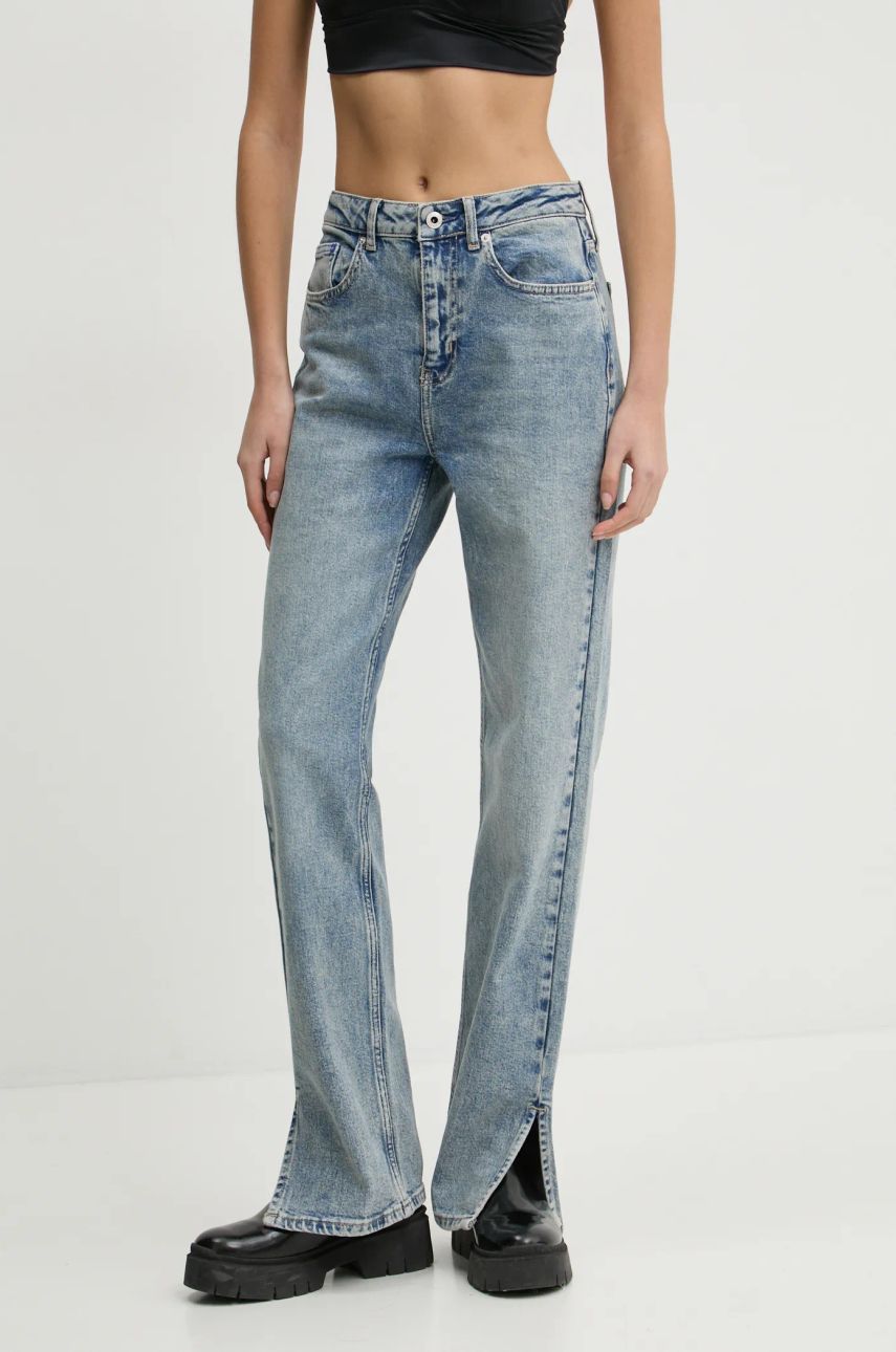 Karl Lagerfeld Jeans jeansi femei high waist, A1W10089