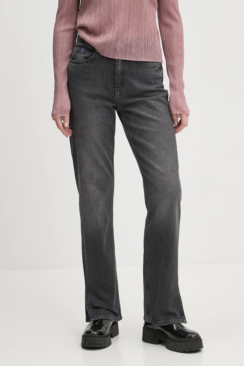 Levně Džíny Karl Lagerfeld Jeans dámské, high waist, A1W10029