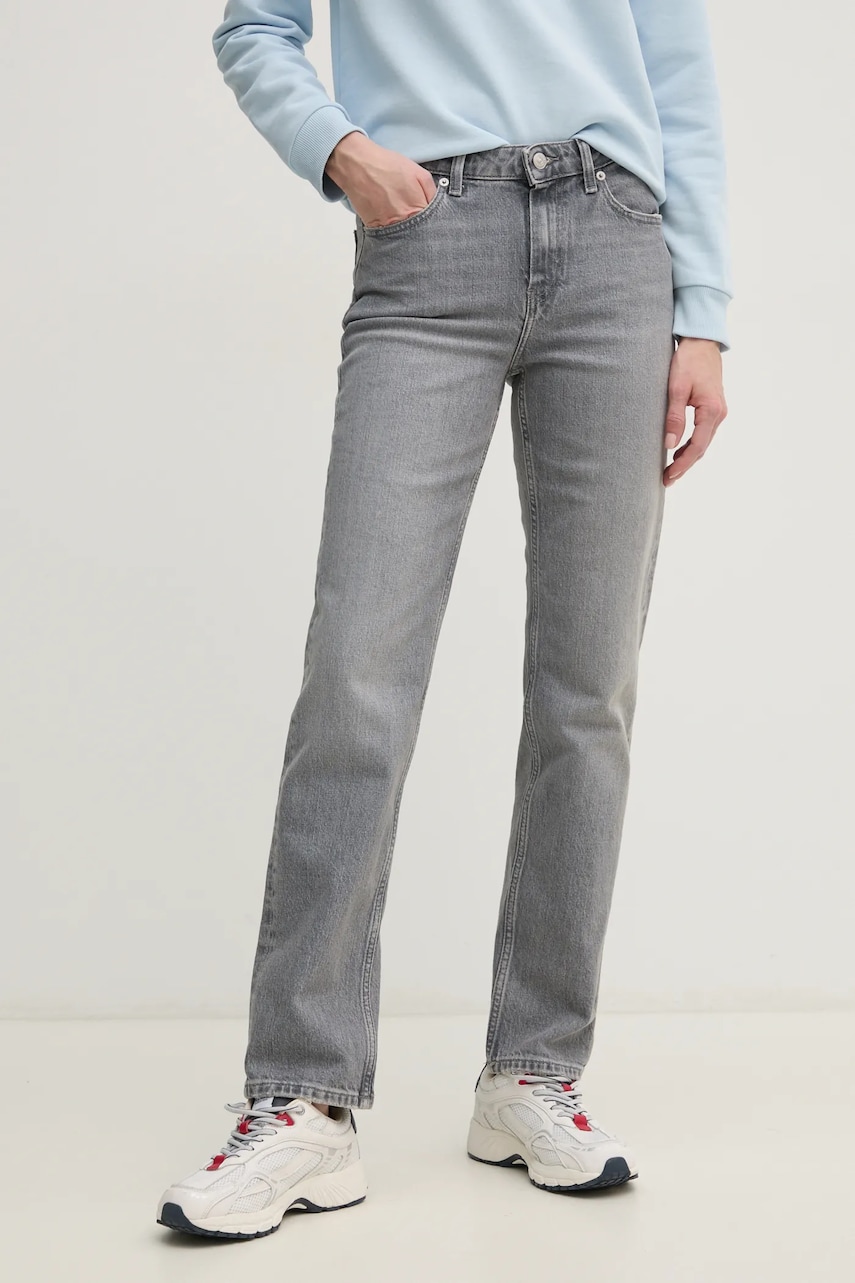 Levně Džíny Tommy Hilfiger dámské, medium waist, WW0WW43704