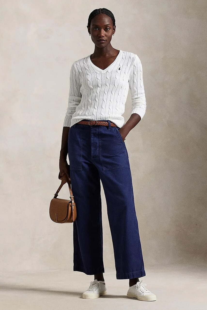Levně Džíny Polo Ralph Lauren dámské, medium waist, 211959052