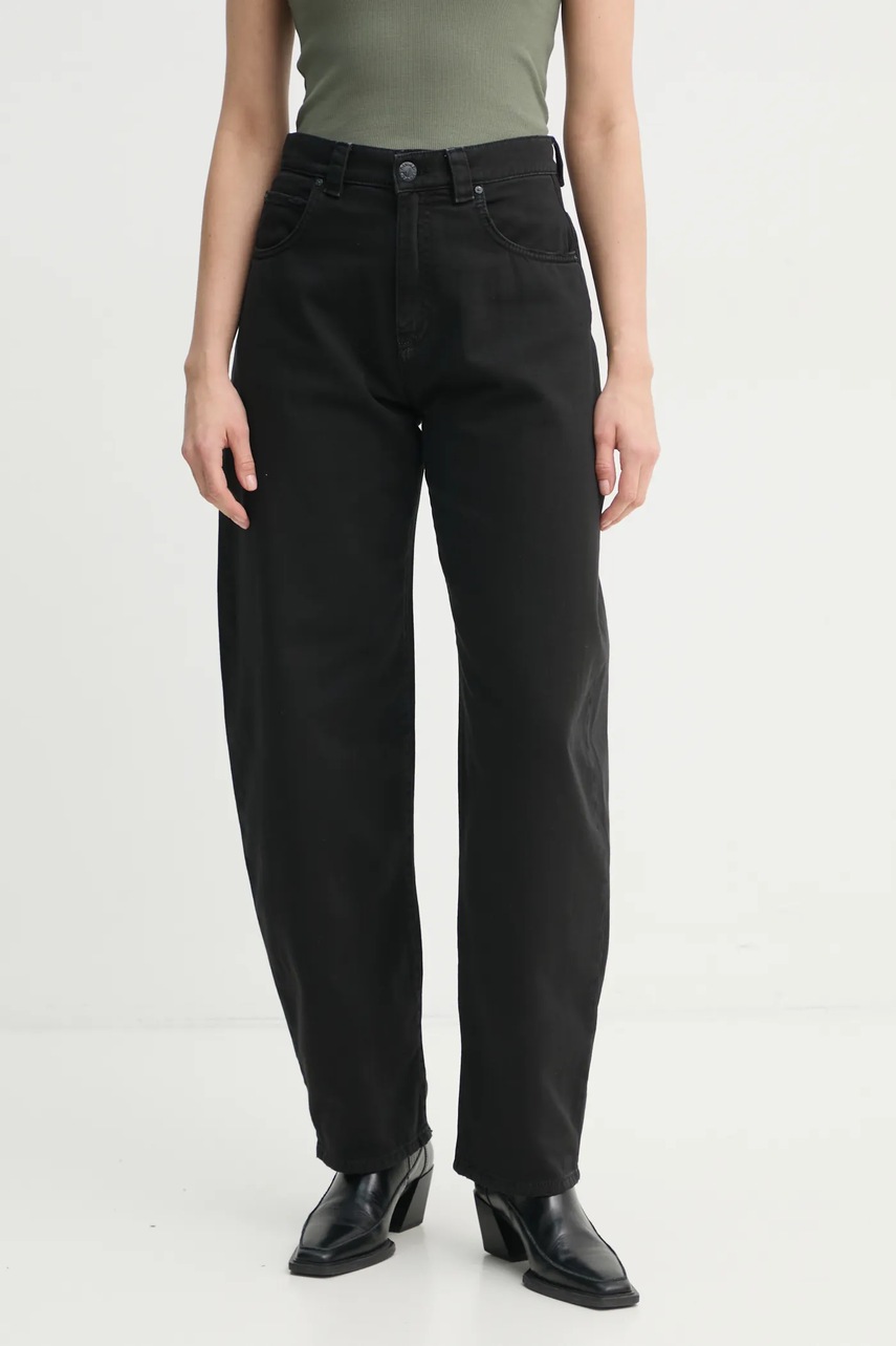 

Дънки Pinko в с висока талия 103180 A2HD, Черен