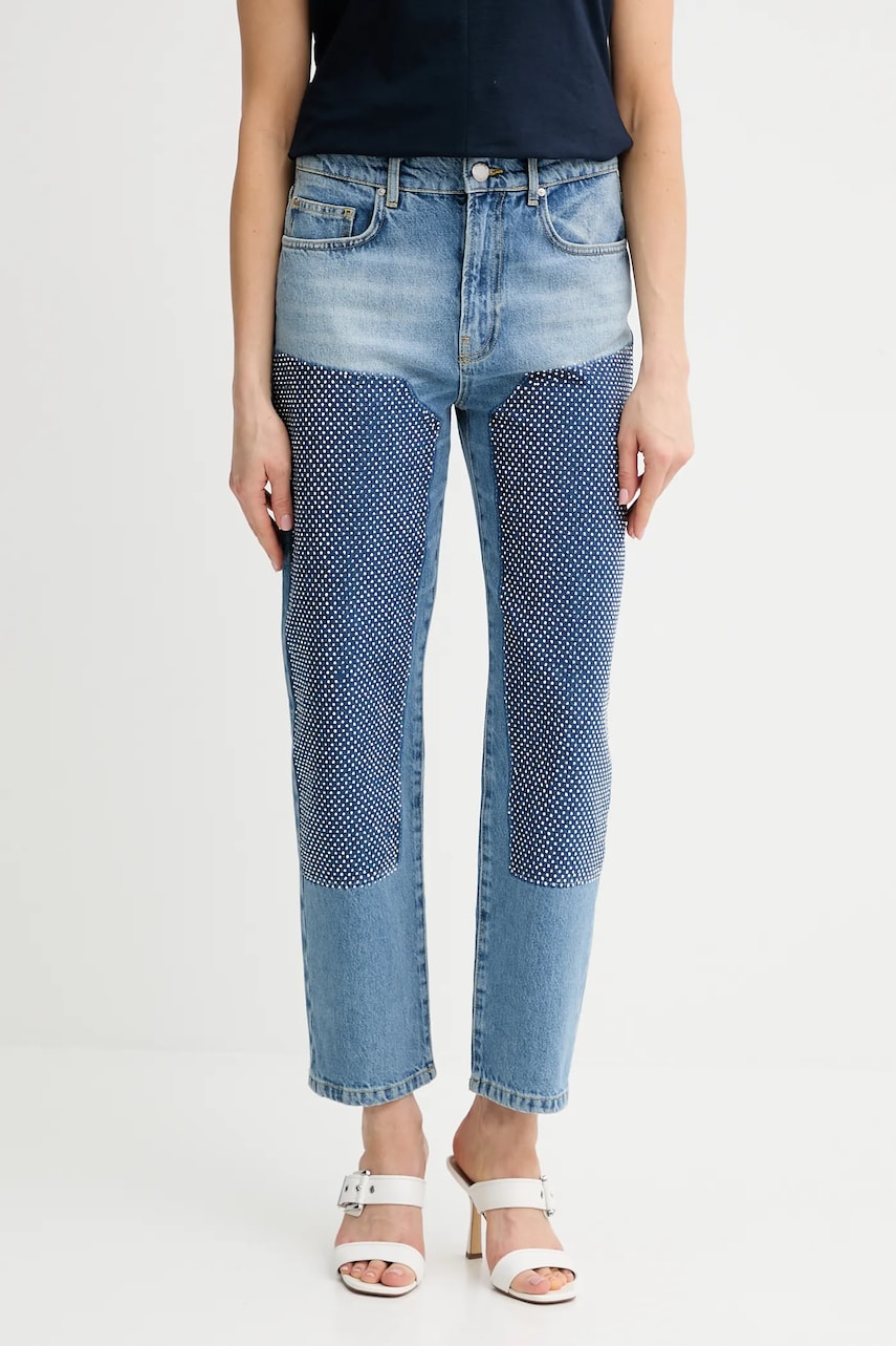 Levně Džíny Pinko dámské, high waist, 104635 A2F7