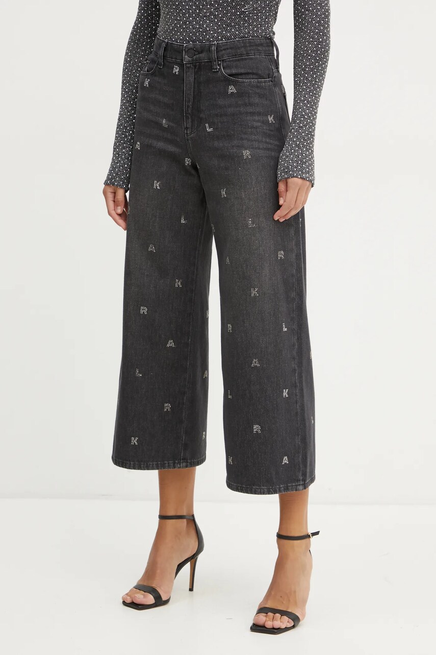 Karl Lagerfeld jeansi femei high waist, A1W10075