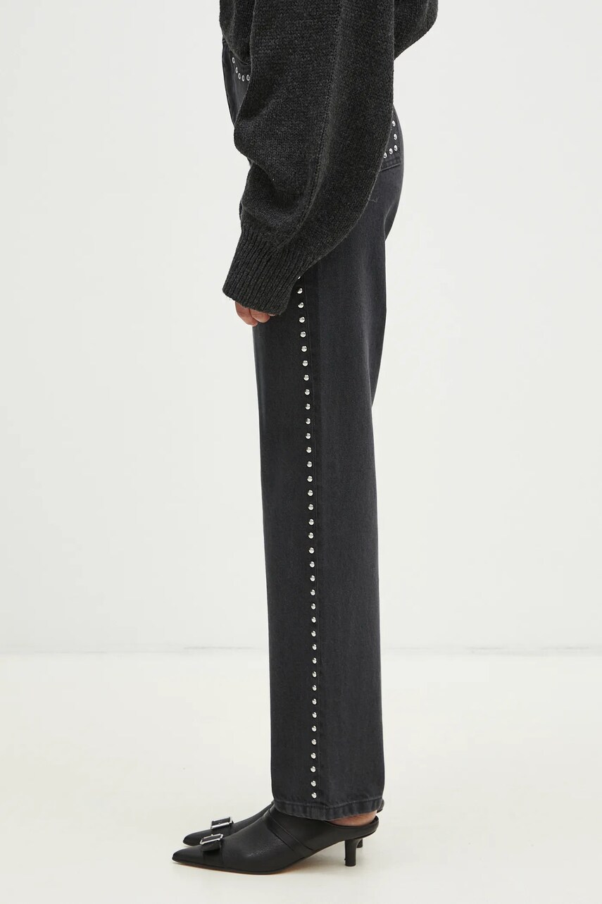 Rotate jeansy 0 damskie high waist 1140032998