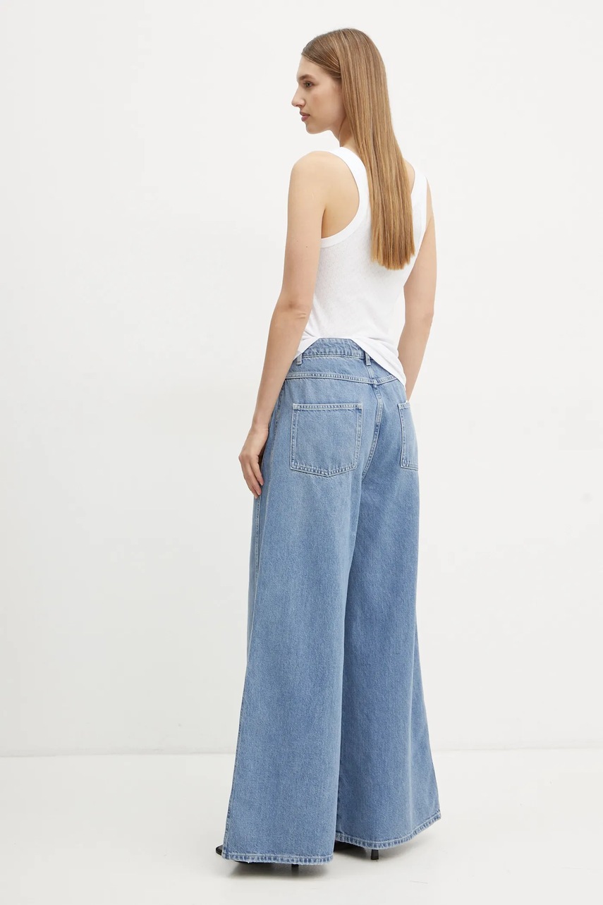 Τζιν παντελόνι Herskind Katja χρώμα: μπλε, 5425206 φωτογραφία