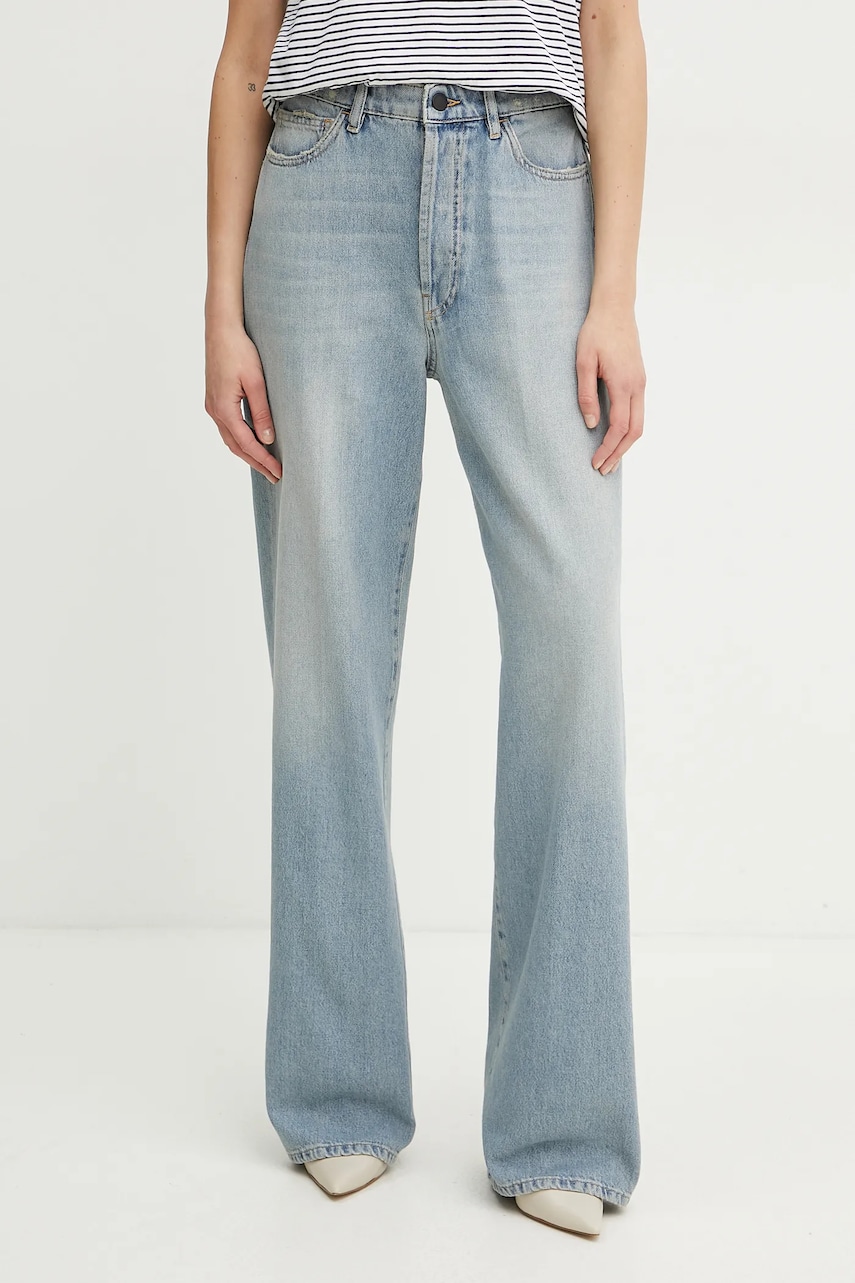 Liviana Conti jeansi femei high waist, L5SY52