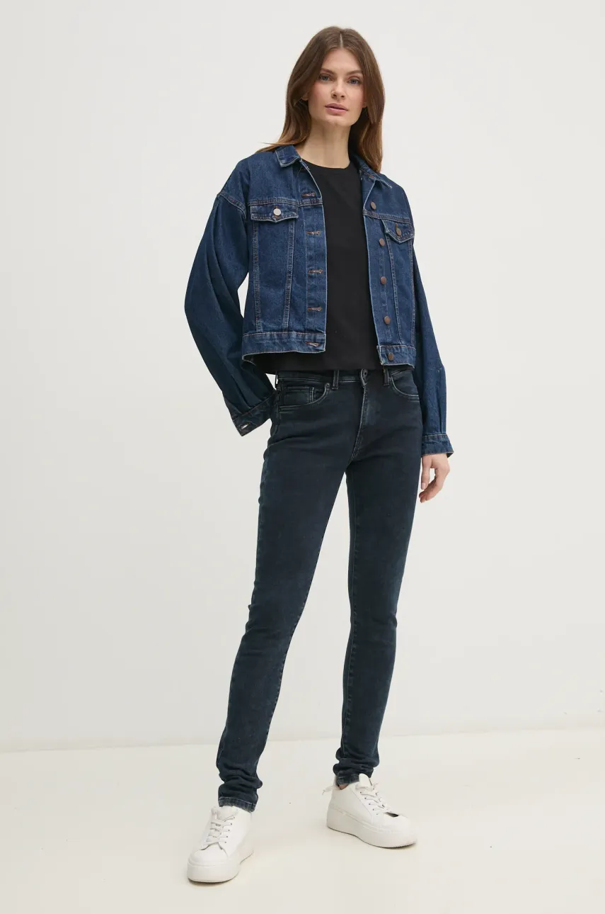 Джинсы Pepe Jeans SKINNY JEANS MW REGENT женские цвет синий PL204728ED9 Джинсы Pepe Jeans SKINNY JEANS MW REGENT женские цвет синий PL204728ED9