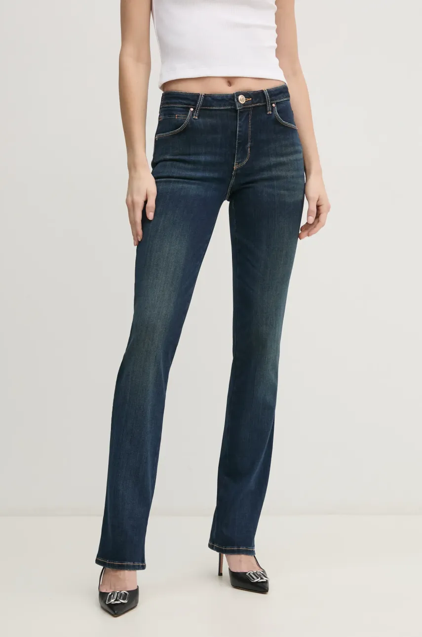 Džíny Guess dámské, medium waist, W5RA0I D5KZ1