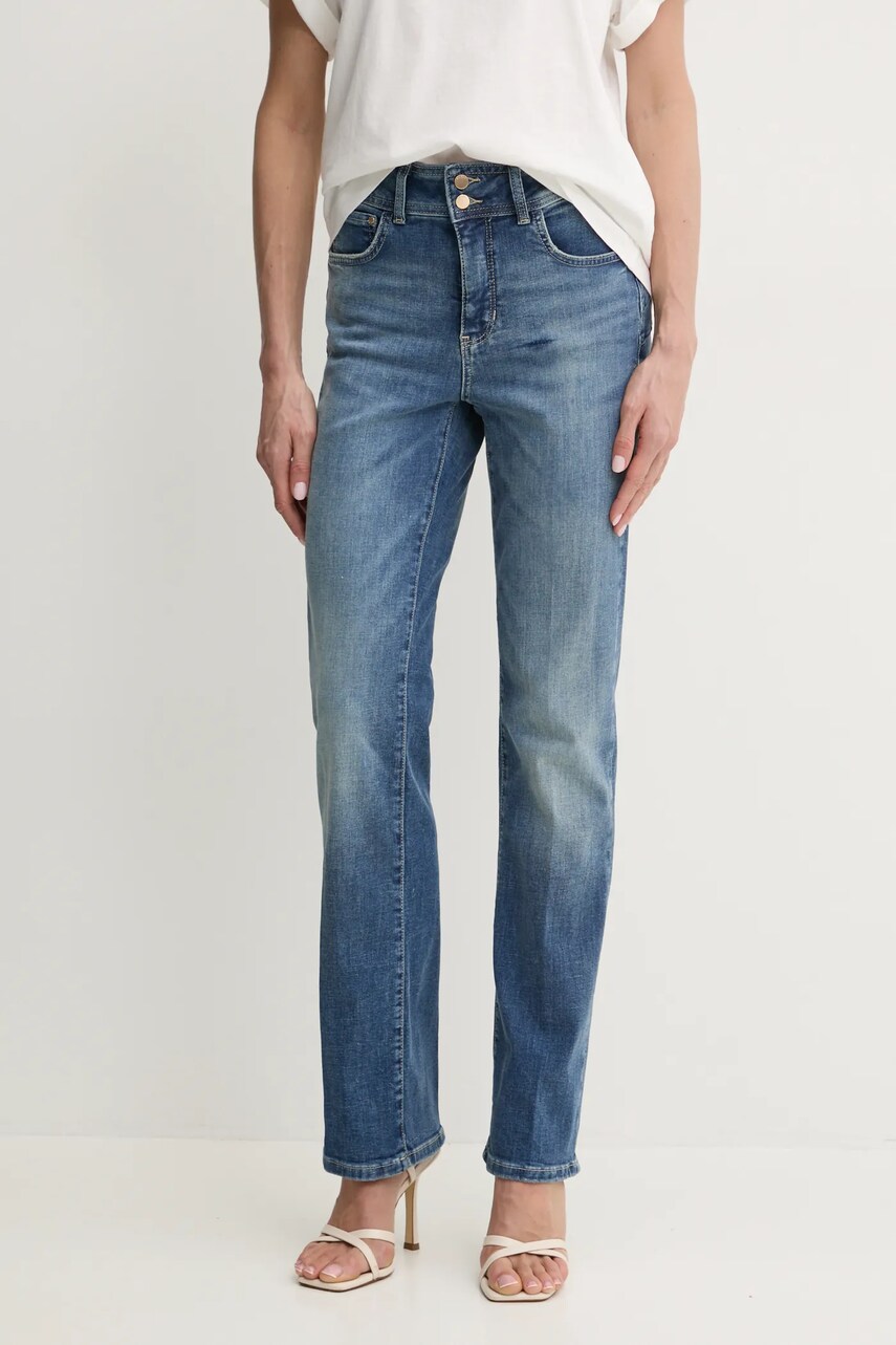 Levně Džíny Guess dámské, medium waist, W5RA0V D5L72
