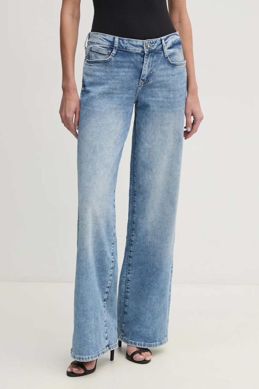 

Дънки Guess със стандартна талия W5RA96 D5L71, Син