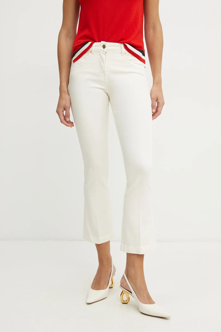 Luisa Spagnoli jeansi femei medium waist, 542034