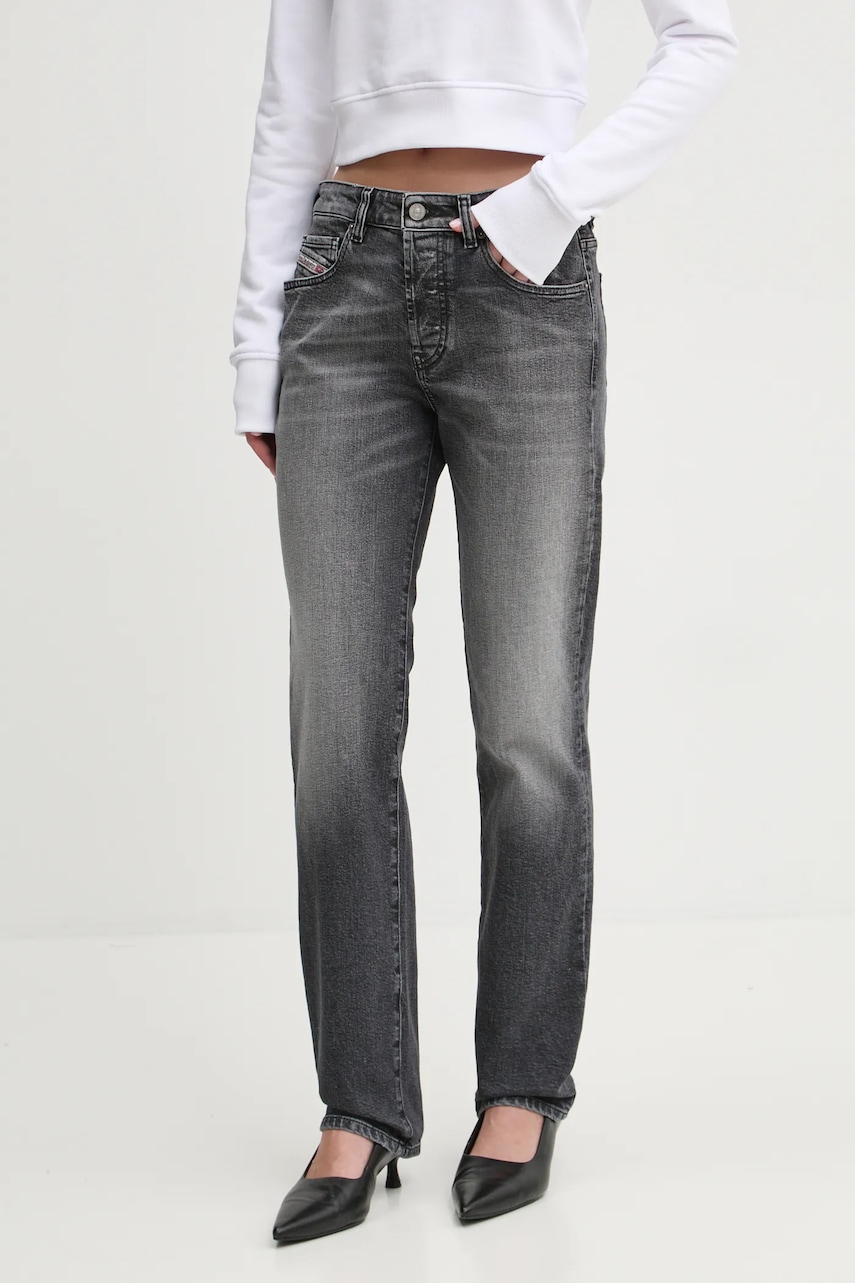 Diesel jeansi 1989 D-MINE L.32 TROUSERS femei high waist, A12337.09L53