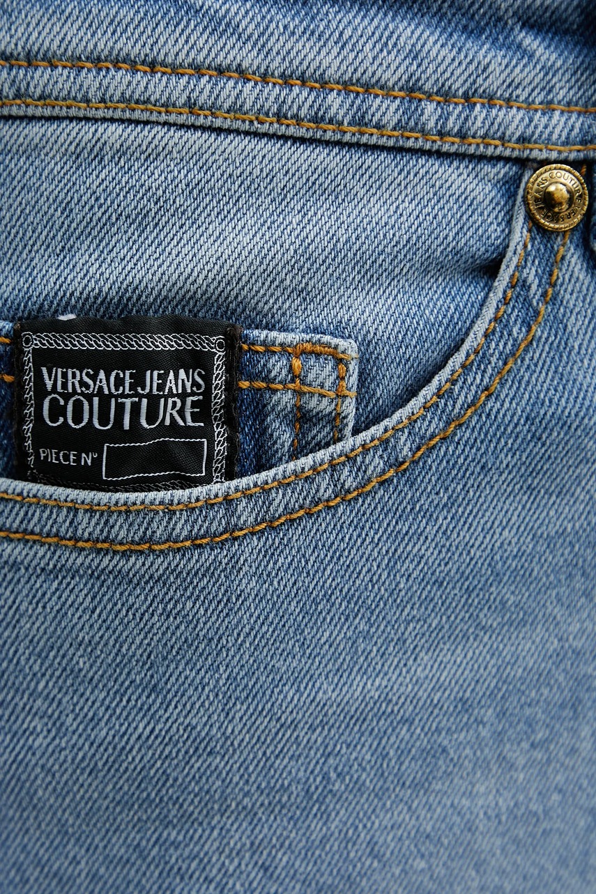 Τζιν παντελόνι Versace Jeans Couture χρώμα: μπλε, 78HAB5D8 DW009L01 φωτογραφία