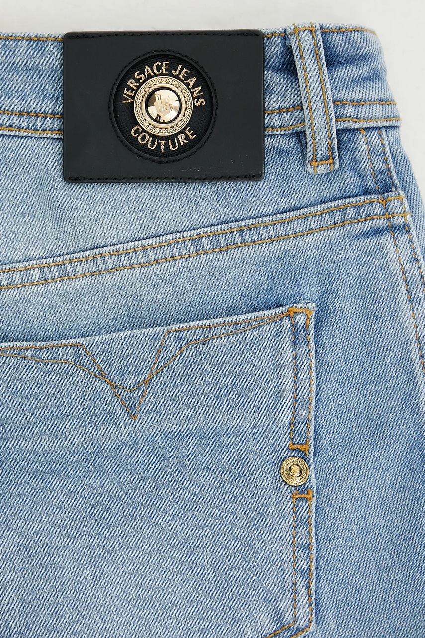 Τζιν παντελόνι Versace Jeans Couture χρώμα: μπλε, 78HAB5D8 DW009L01 φωτογραφία