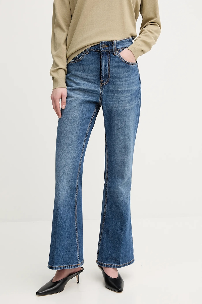 Sisley jeans high waist, 4MCPLE043