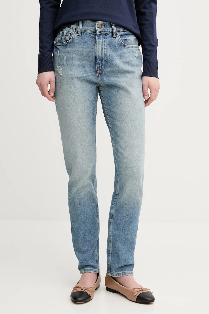 Sisley jeans medium waist, 4IM7LE047