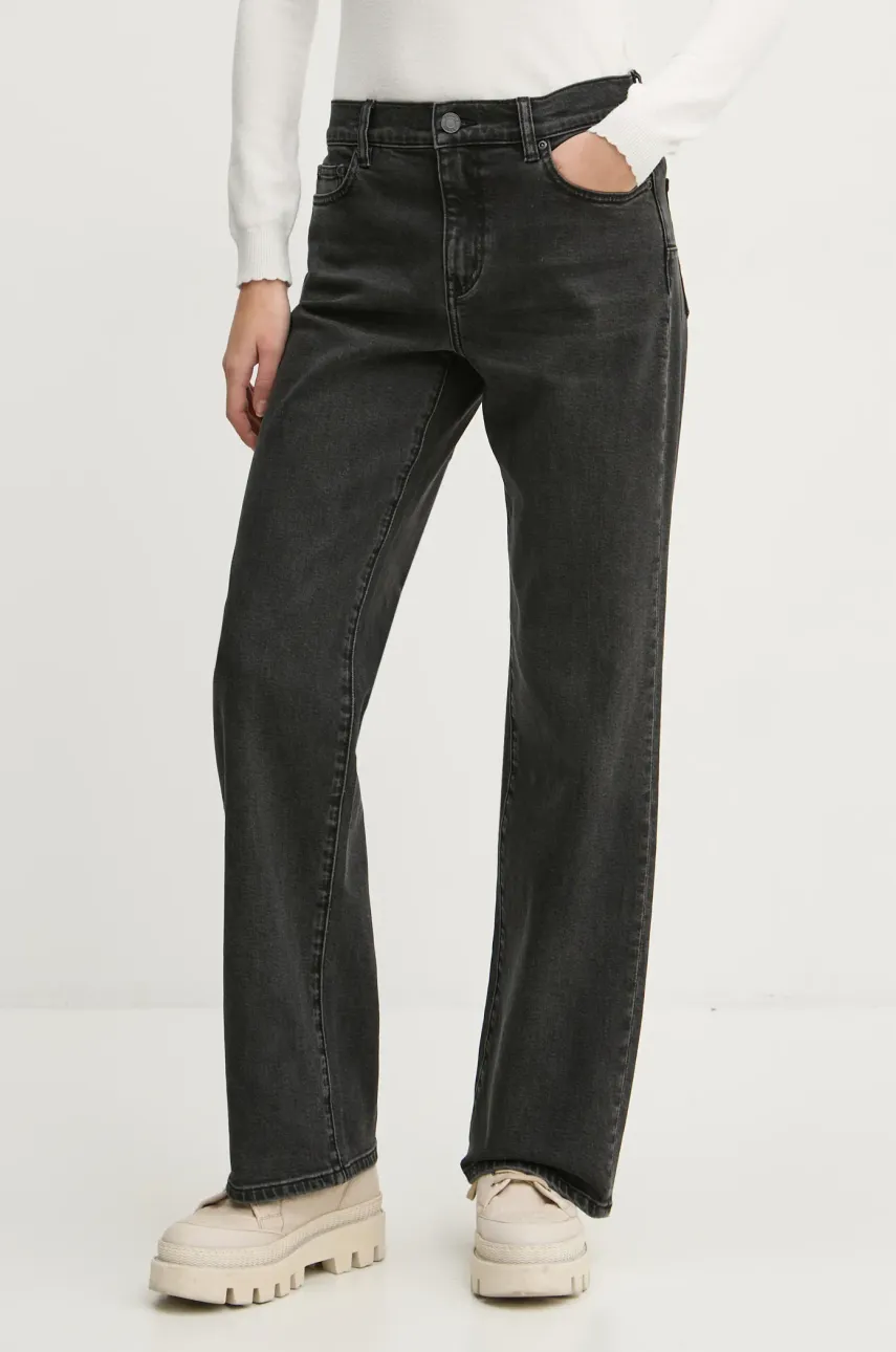 Джинсы PURPLE BRAND SLIM STRAIGHT BACK CUT OUT женские высокая посадка D1003-SCBL224 Джинсы PURPLE BRAND SLIM STRAIGHT BACK CUT OUT женские высокая посадка D1003-SCBL224