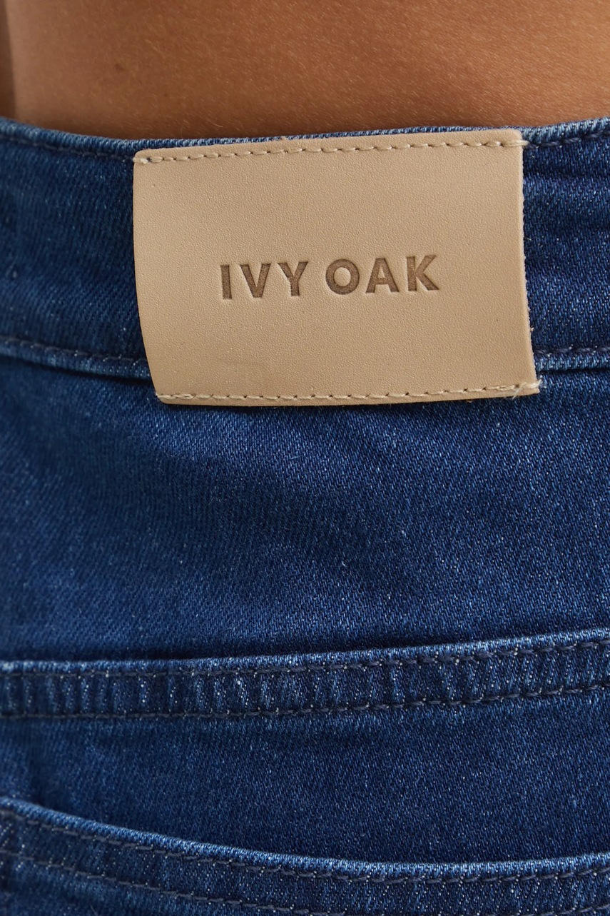 Τζιν παντελόνι Ivy Oak χρώμα: ναυτικό μπλε, IO115205 φωτογραφία