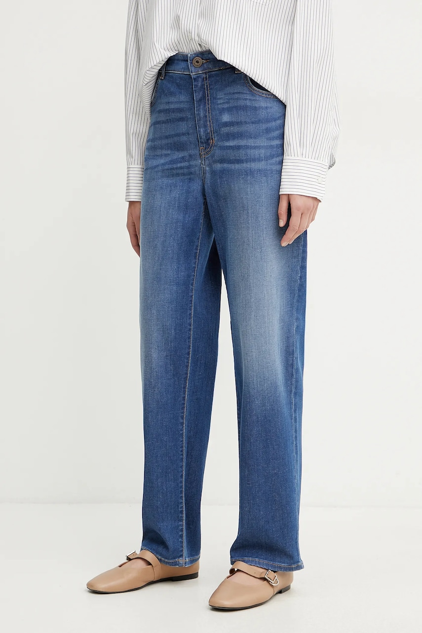 Weekend Max Mara jeans femei high waist, 2515181071600