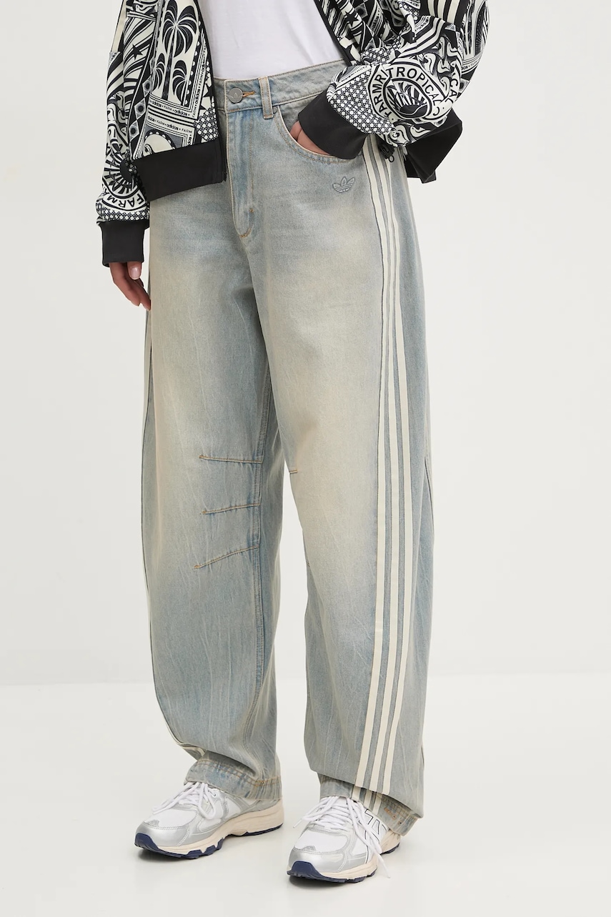 adidas Originals blugi din bumbac DENIM BN PANT