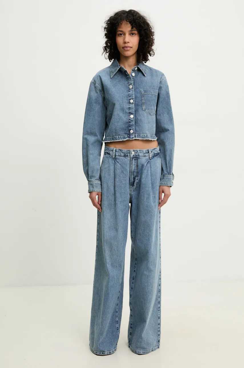 Джинсы Moschino Jeans женские высокая посадка 0341 3721 Джинсы Moschino Jeans женские высокая посадка 0341 3721