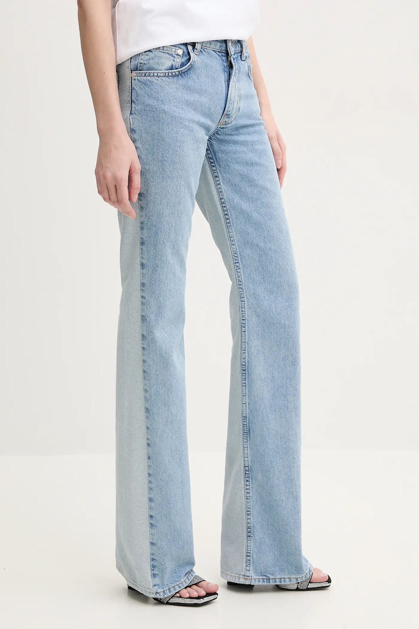 Moschino Jeans jeansi femei high waist, 0315 3719