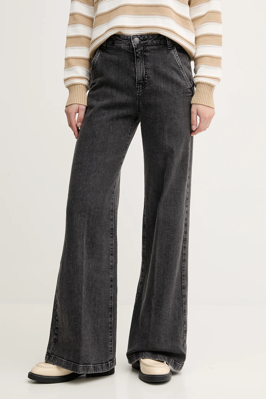 United Colors of Benetton jeans culoarea negru, 4TUT574X5