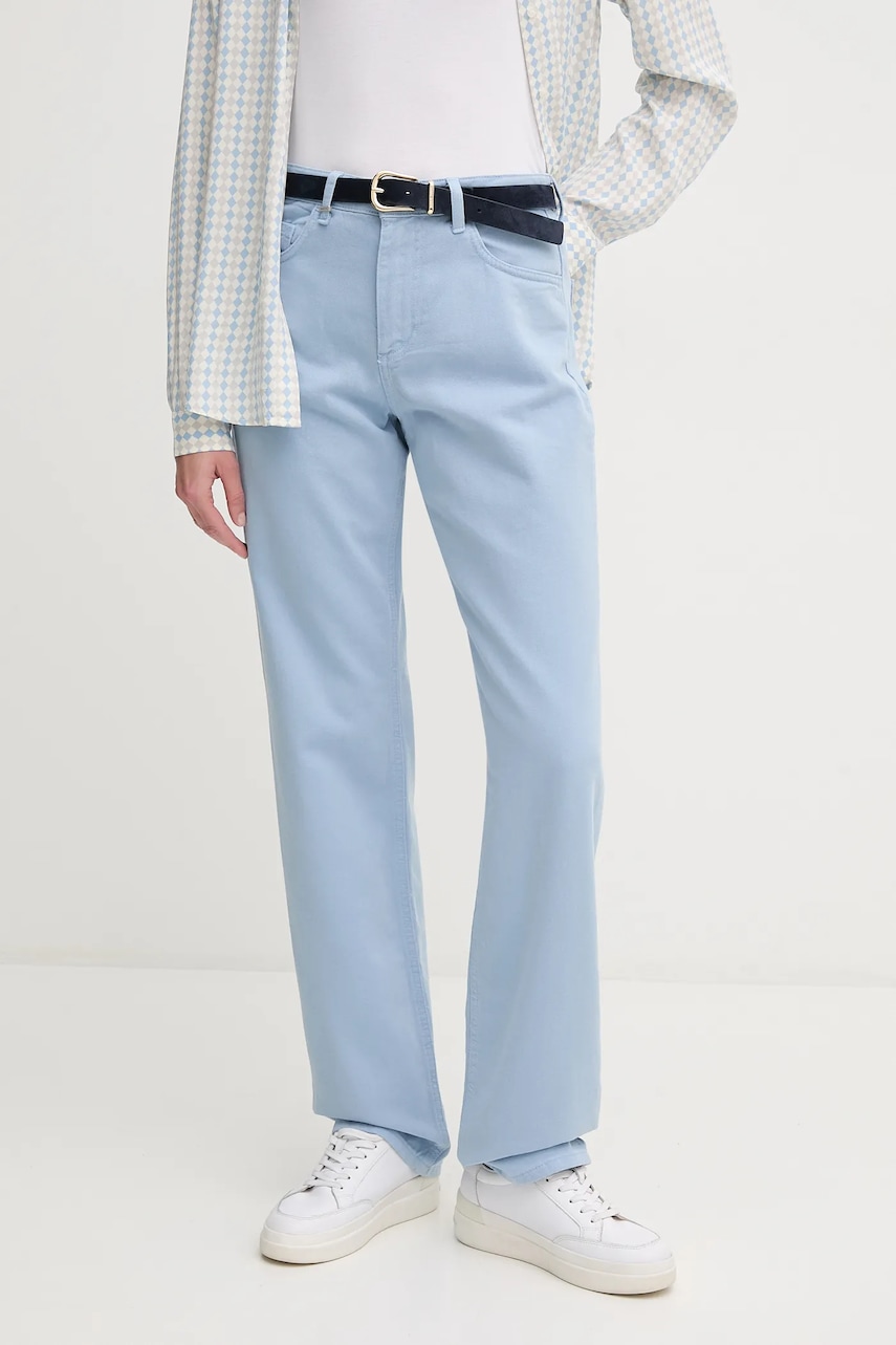 United Colors of Benetton blugi din bumbac high waist, 4RZVDE00J