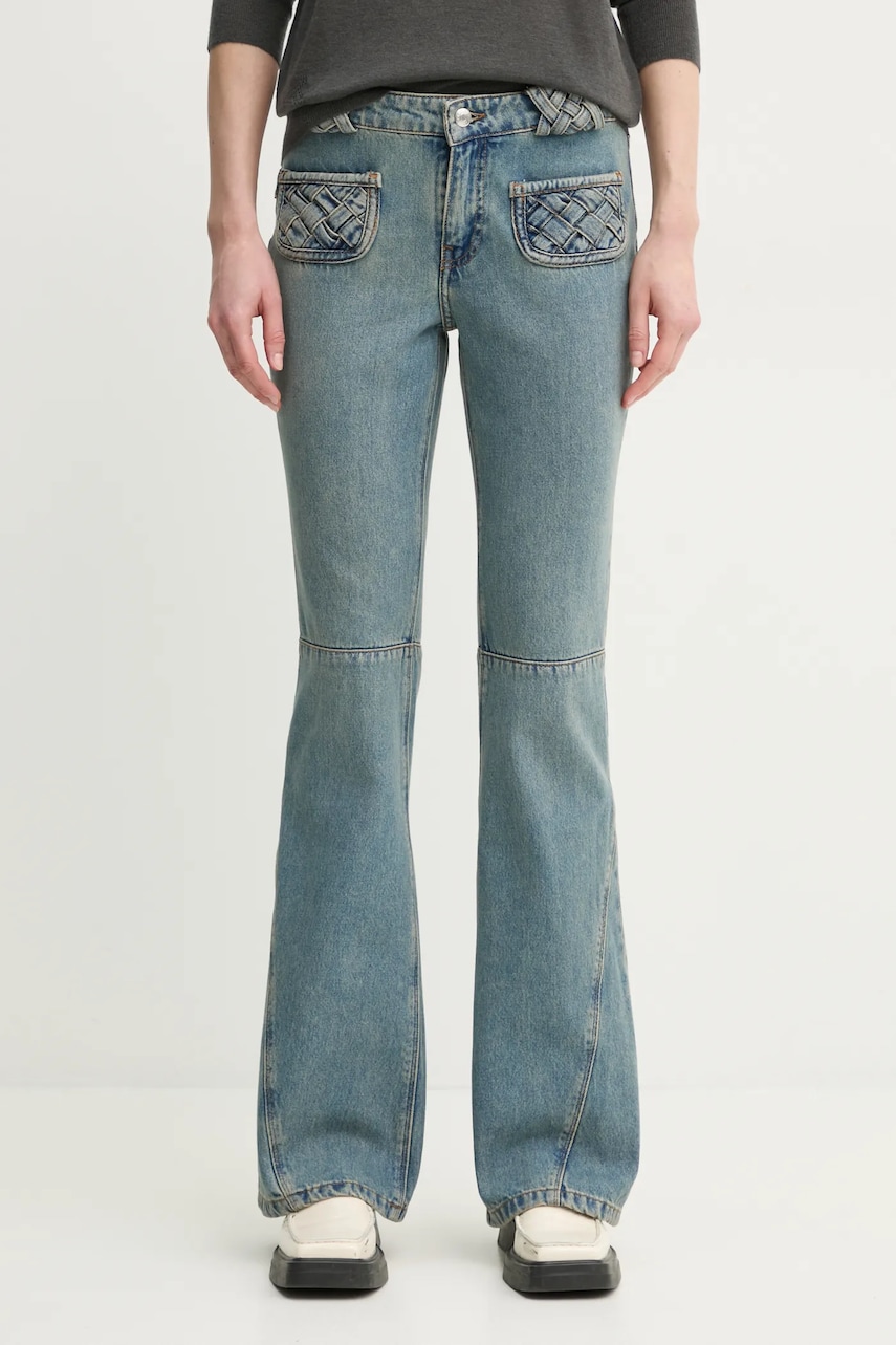 ZADIG&VOLTAIRE jeans femei high waist, WWJE01285