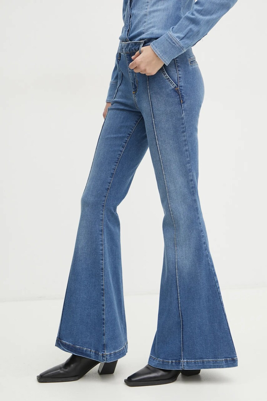 Levně Džíny Liu Jo dámské, high waist, UA5091 D4925