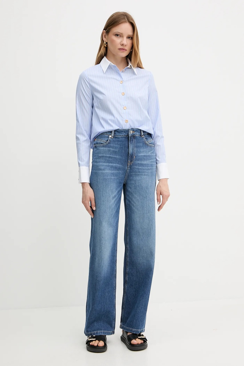 Джинсы BOSS Orange высокая посадка 50547417