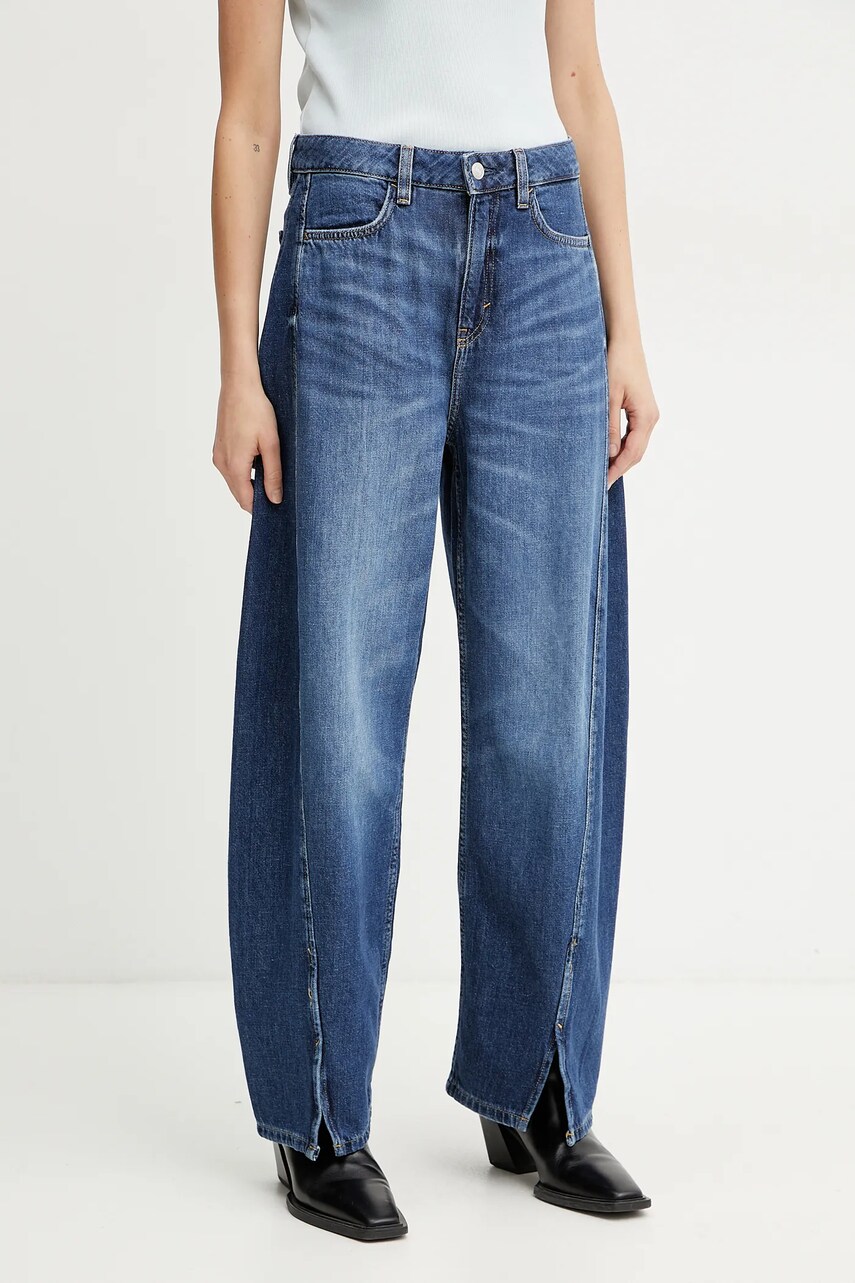 BOSS Orange jeansi femei high waist, 50534206