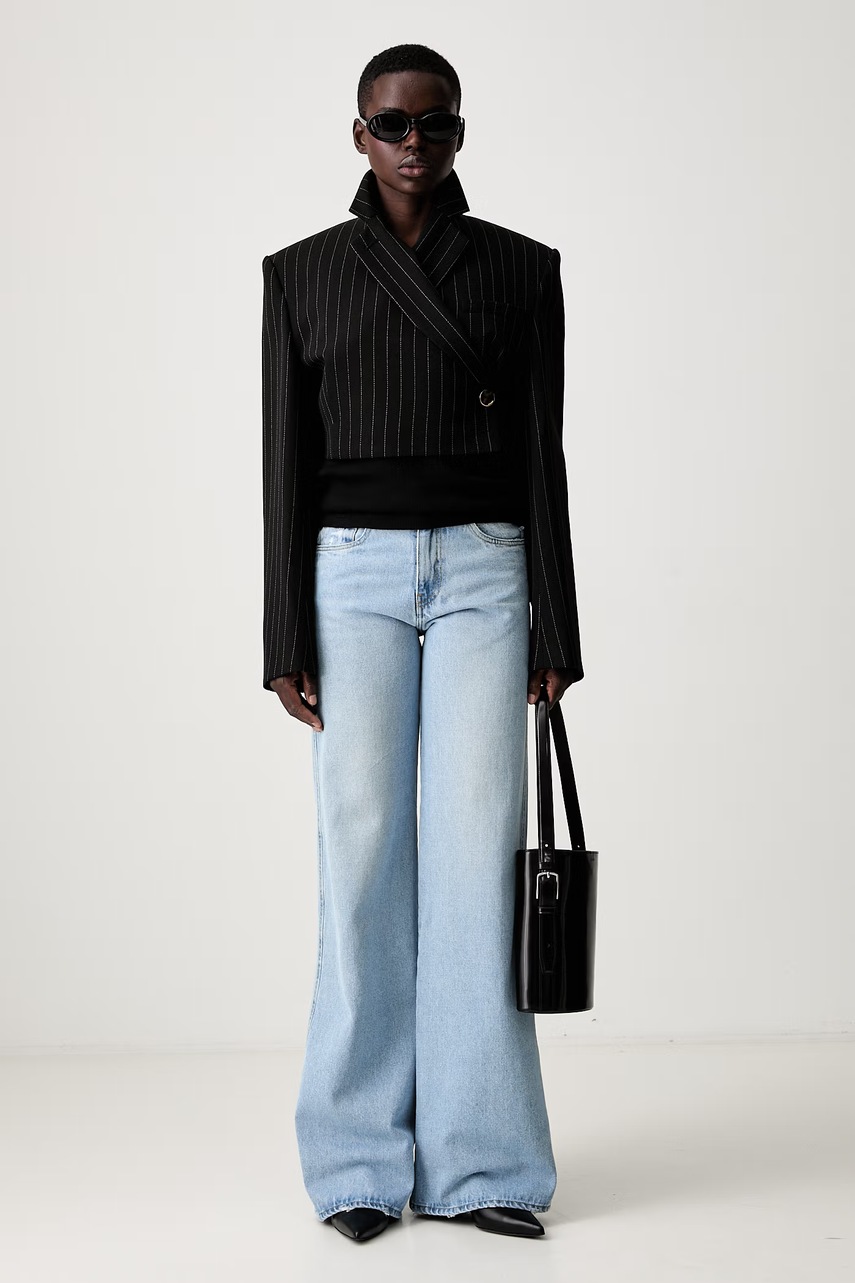 Coperni τζιν wide leg γυναικεία Wide Leg Denim