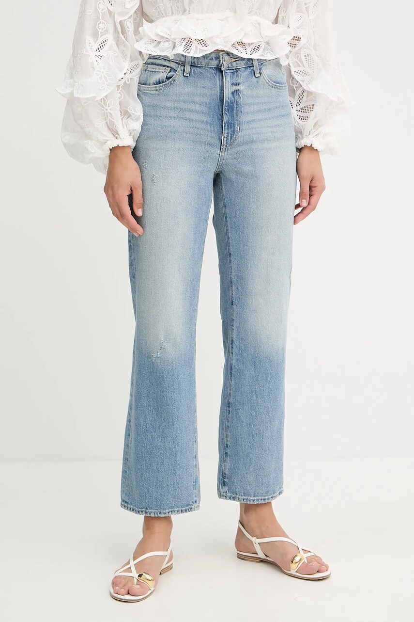 Levně Džíny Guess dámské, high waist, W5GA1G D4K30